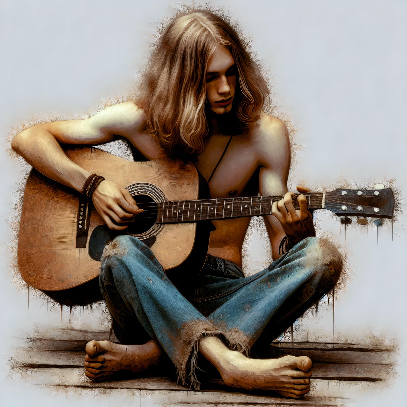 Barefoot Guitarist (13)