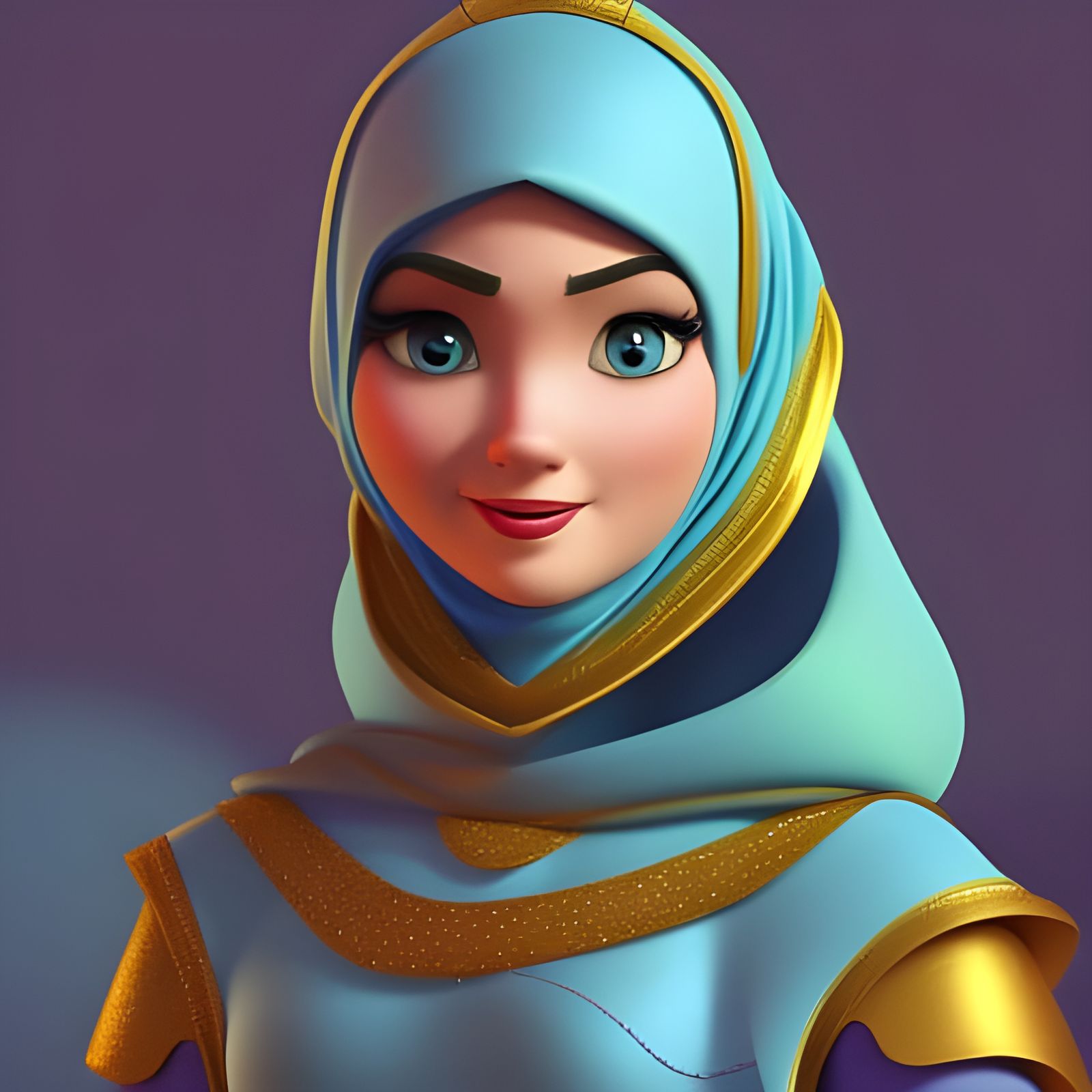 Hijabi Disney Princess
