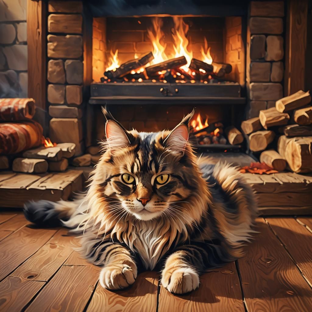 Cozy cat