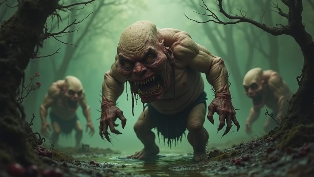 Horrifying Arthritis Personification in Swampy Society