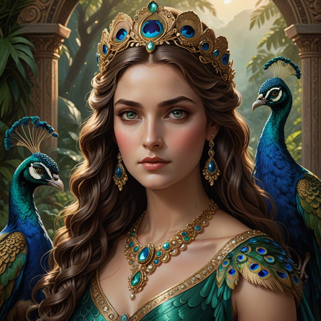 Portrait of Hera, Goddess of Family