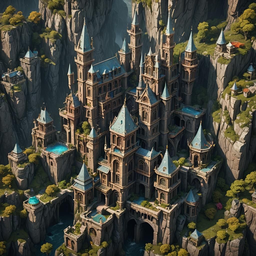 Fantastical Matte Painting with Deep Color in Unreal Engine ...