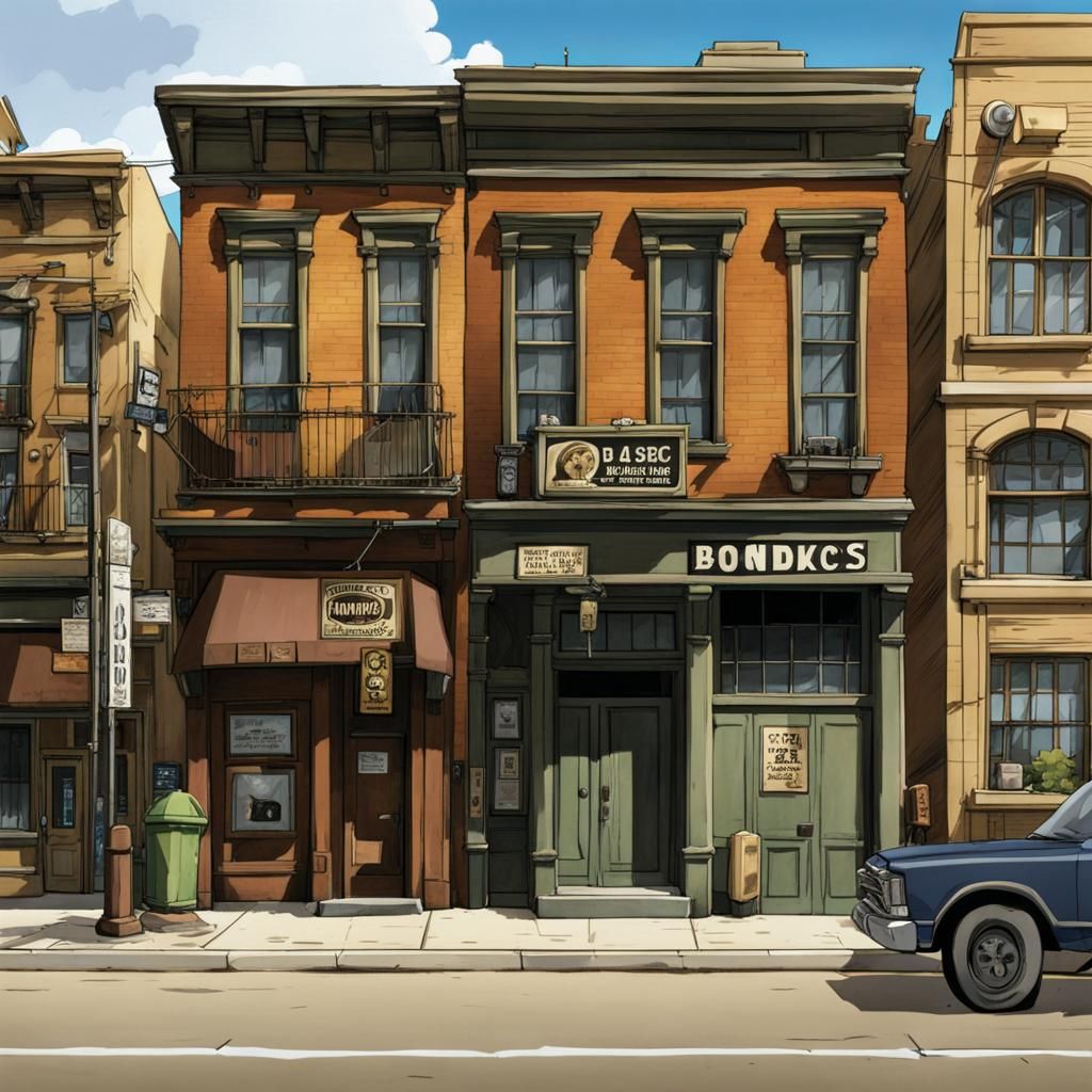 The Boondocks: Animated Street View Background