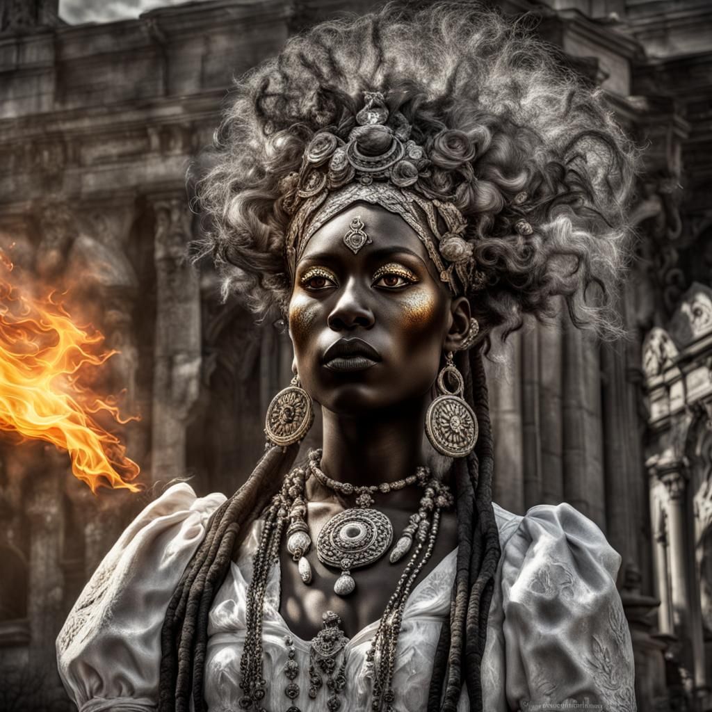 Marie Laveau: Hyperrealistic Goddess of New Orleans