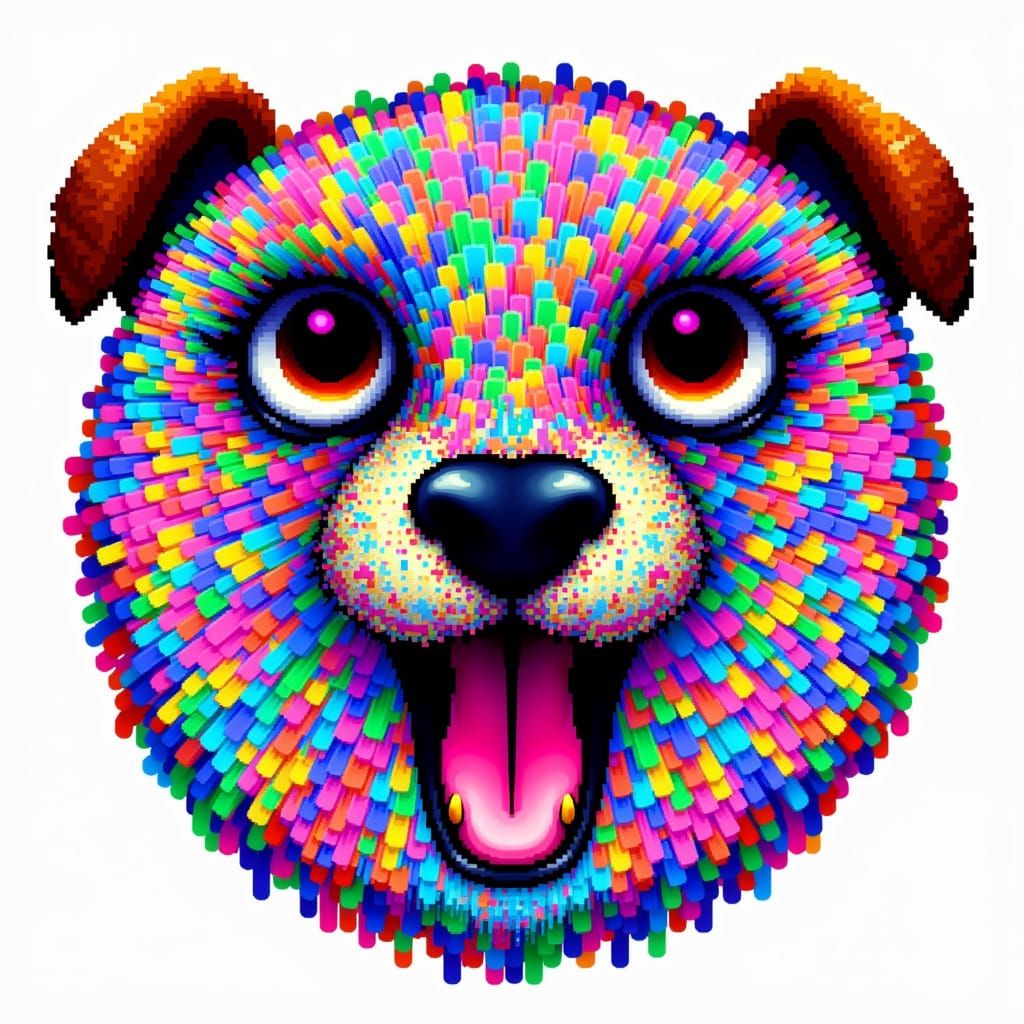 Abstract Digital Blobs with Stylized Flair