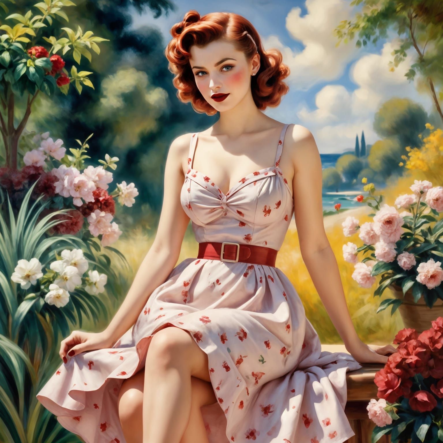 Vintage Glamour in Soft Focus