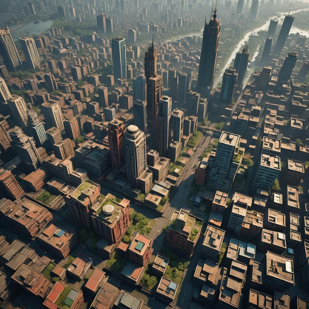 Dhaka, Bangladesh in 2050: A Futuristic Cityscape
