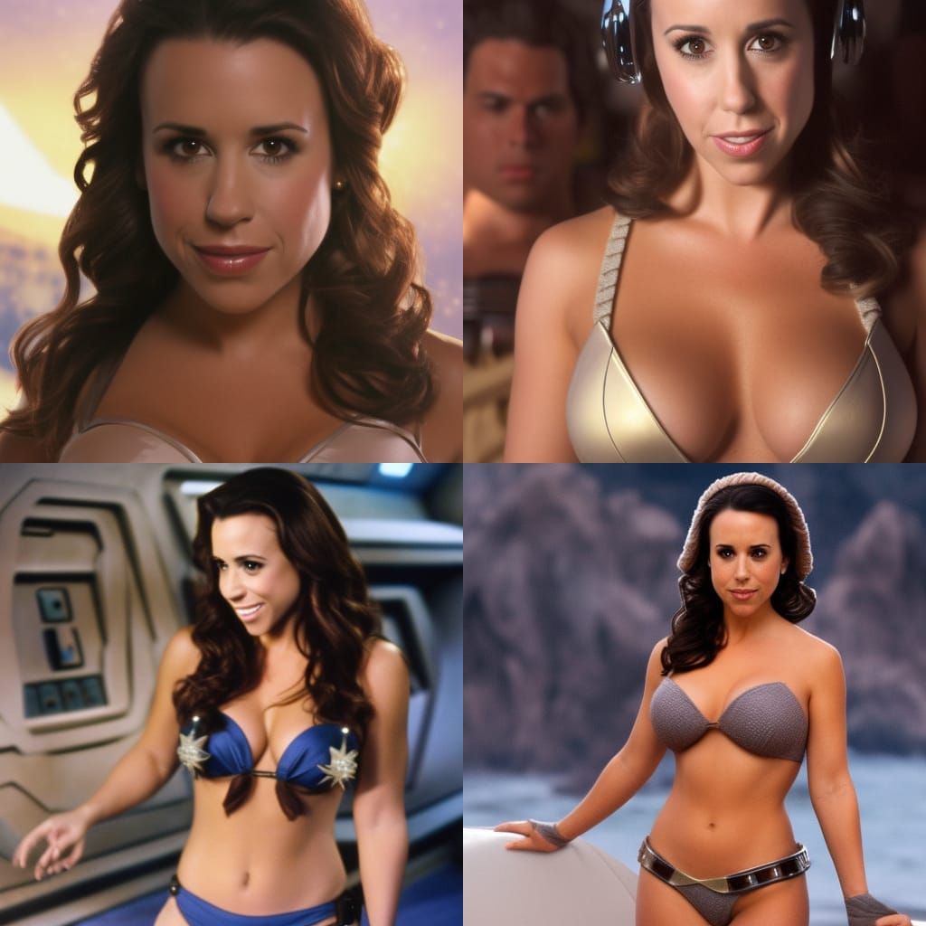 Lacey Chabert as Leia in Star Wars