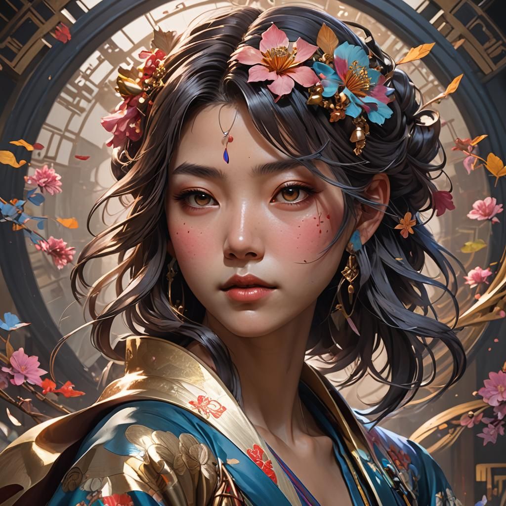 Hyperdetailed Portrait in Artgerm Style