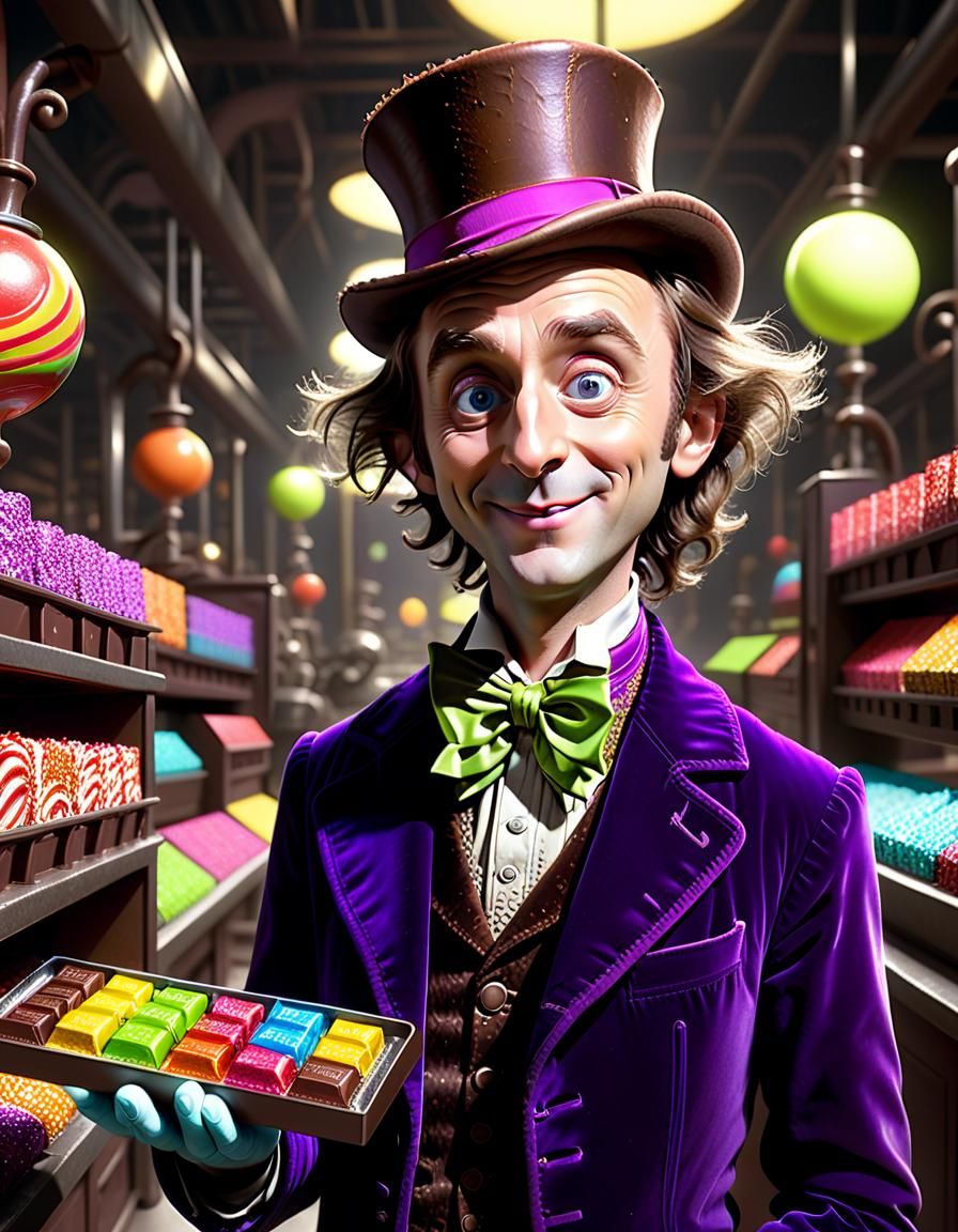 Care to try one? Made from the finest cacao beans from Loompaland