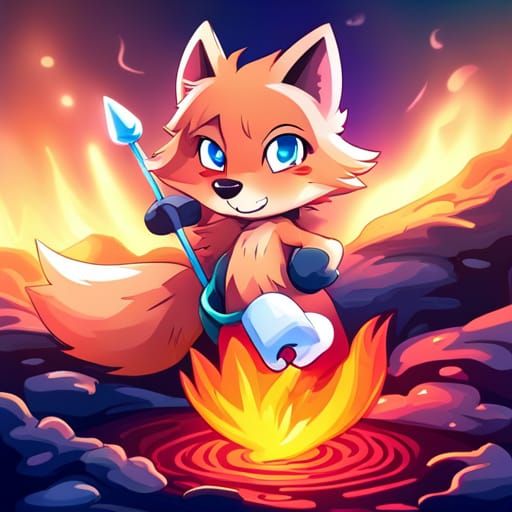 Lava Pool Roasted Marshmallow