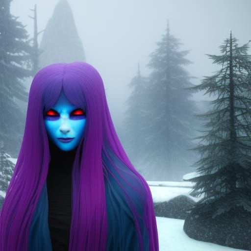 Yuki-Onna: Ruthless Beauty in a Mountain Snowstorm