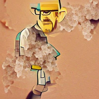 Walter White Portrait from Breaking Bad