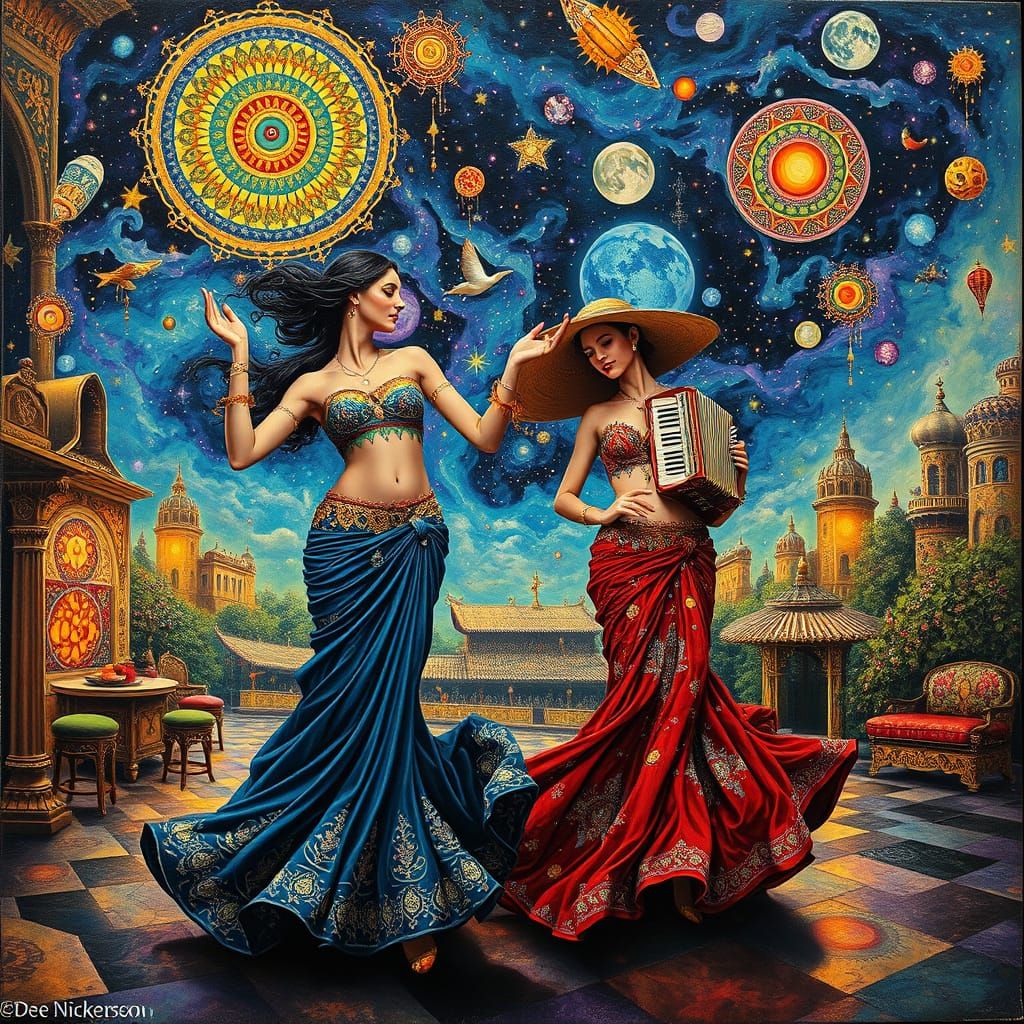 Psychedelic Utopia: Sacred Geometry and Cosmic Dance