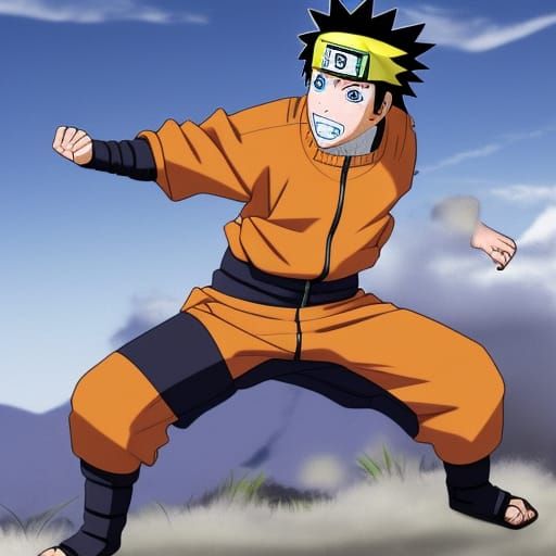 AI Generated Naruto Image