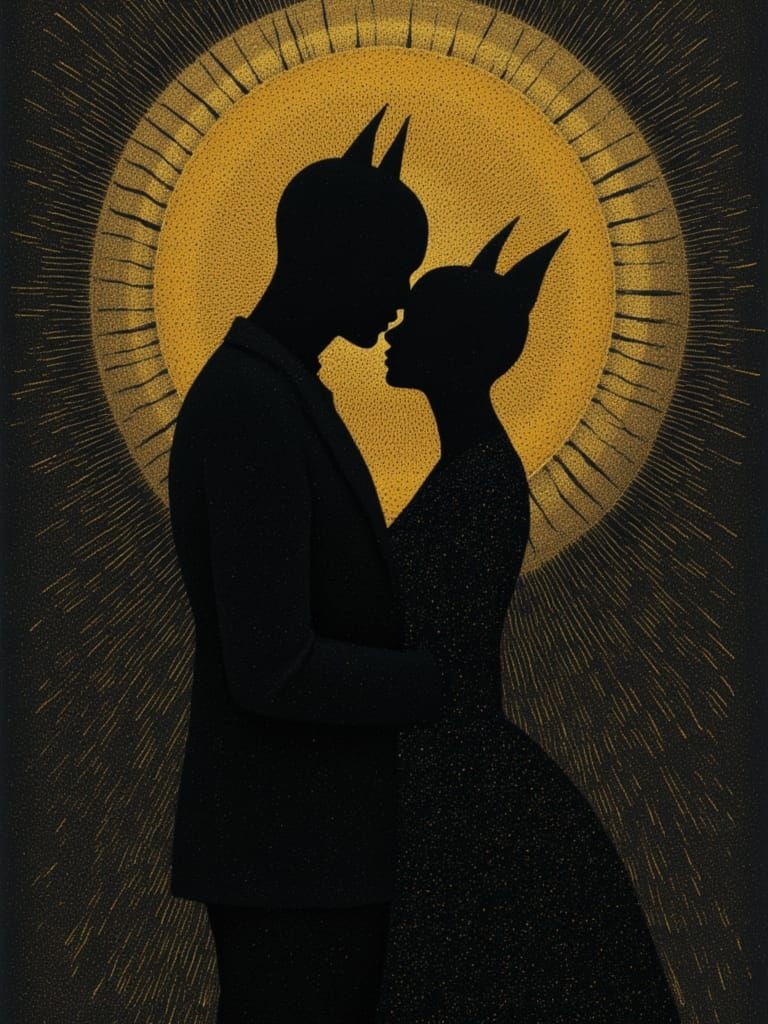 Dragonfishcat Hybridised with Hydnora Cats in Misty Black an...