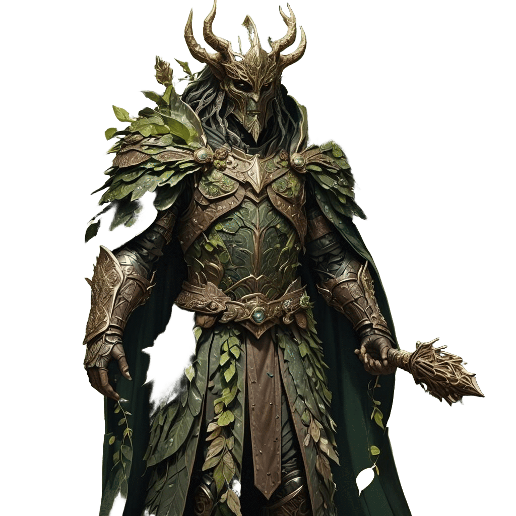 Demi-God of Healing Crafts Staff in Workshop