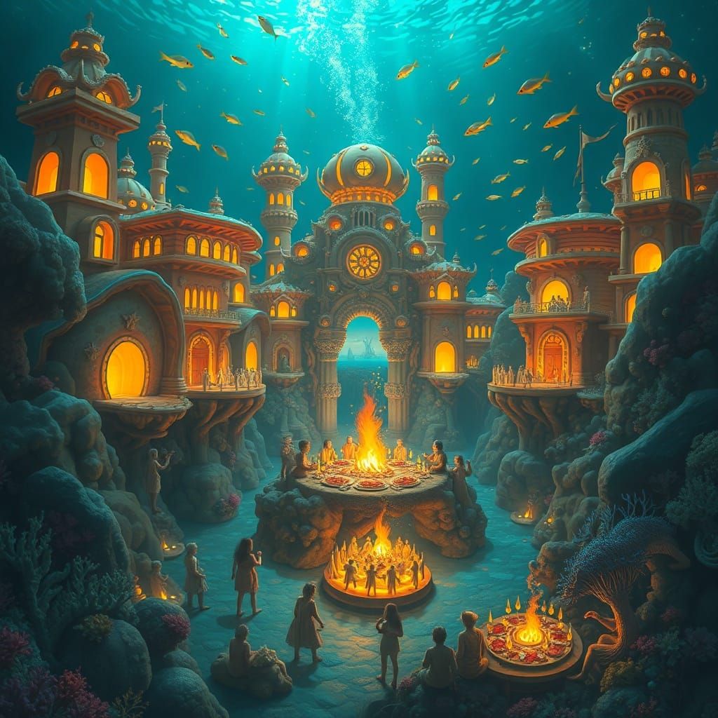 Underwater City Festival of Lumina