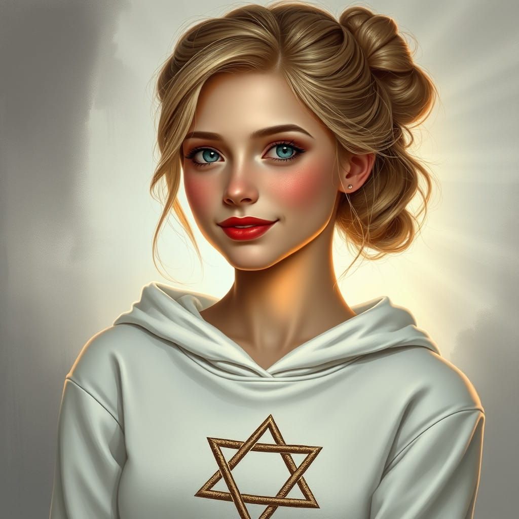 Enchanting Portrait in Ethereal Glow