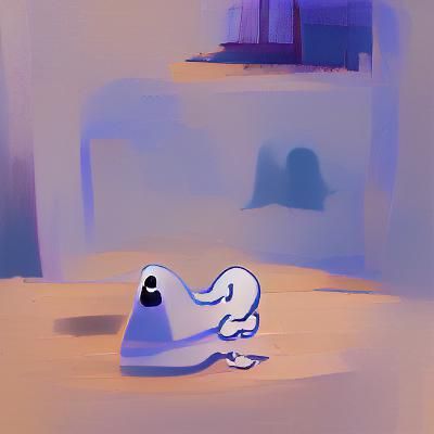 Image of a Solitary Ghost