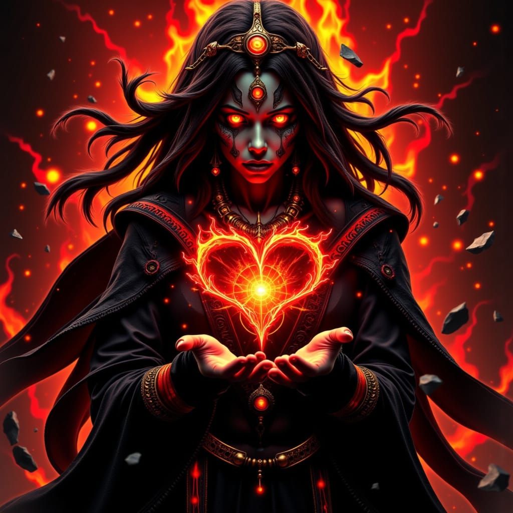 <psy> A demonic priestess