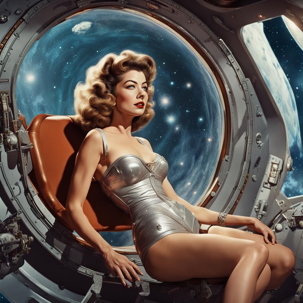 Ava Gardner as Barbarella