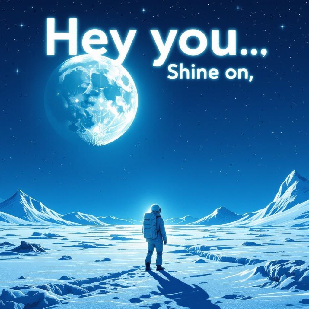 Radiant Moon: An Ethereal Celestial Dream