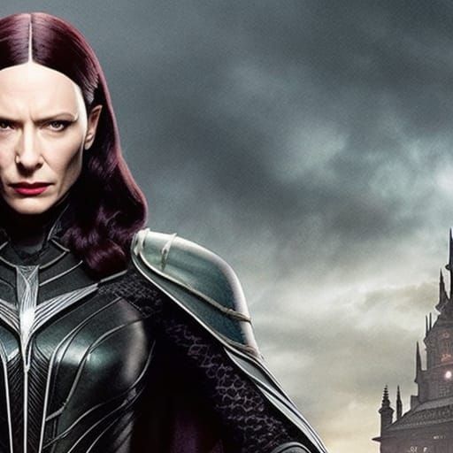 Cate Blanchett as Eileen the Crow in Bloodborne