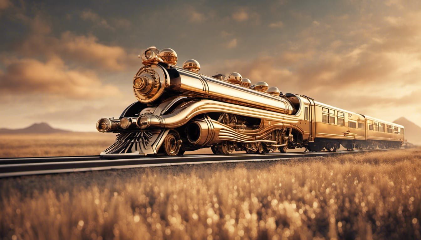 Golden Series: Old Train