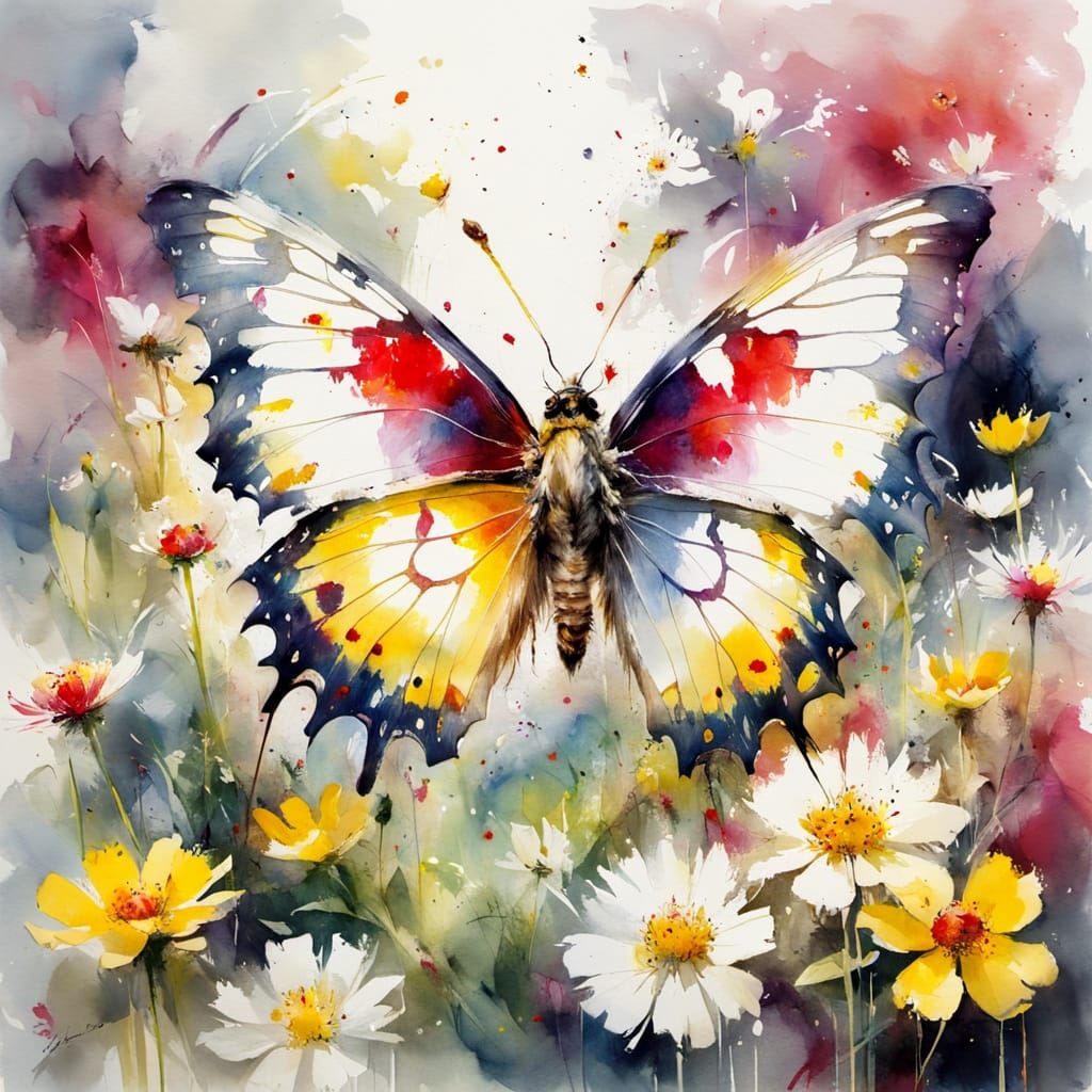 butterfly in the garden