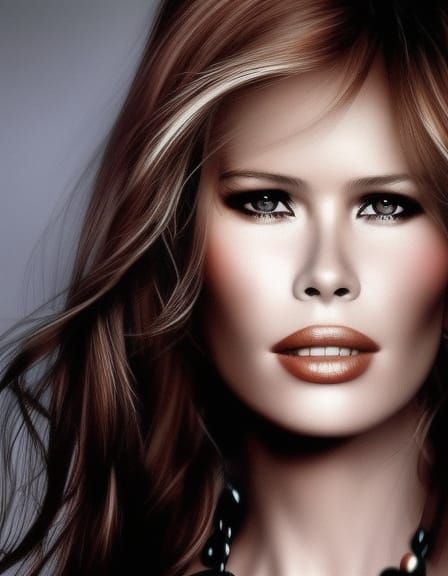 Colorful Portrait in Murciano Style