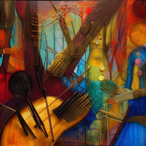 Robotic Musicians Playing Human-Shaped String Instruments