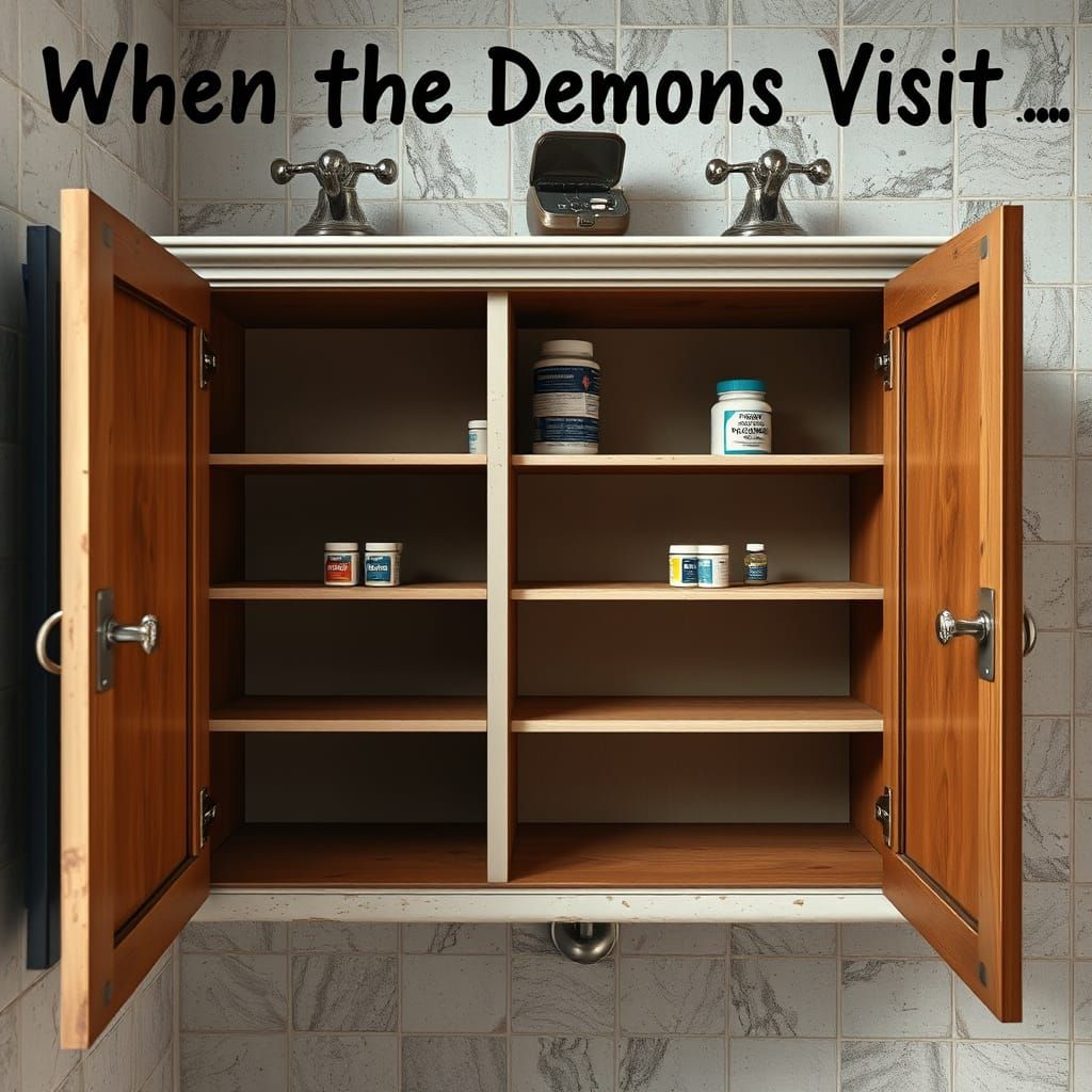 When the Demons Visit ... Hide your Meds!
