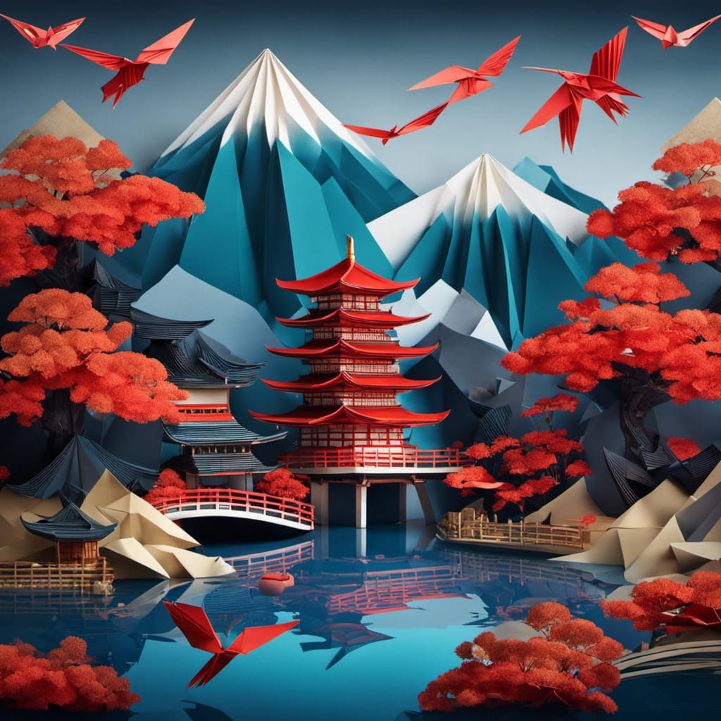 Japanese Paper Dreamscape