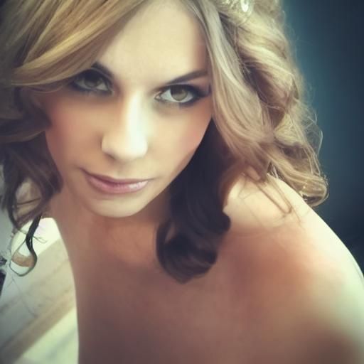 Woman's Portrait with Gold Wedding Ring