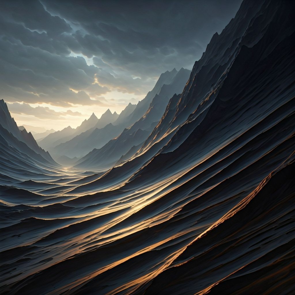 Storm and Lightning High in the Clouds