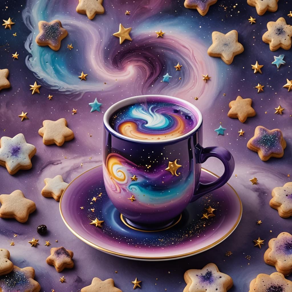 Cosmic coffee ☕️ 💫