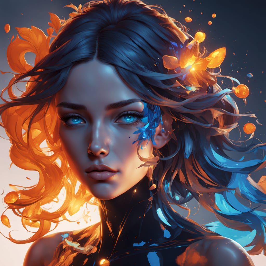 Animated Circle in Hyperdetailed Digital Art