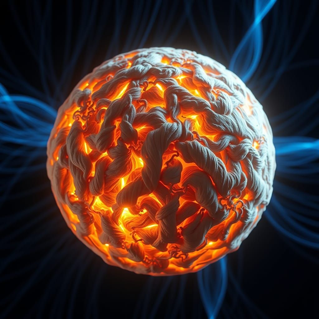 Radiant Earth: A 3D Rendered Woolen World