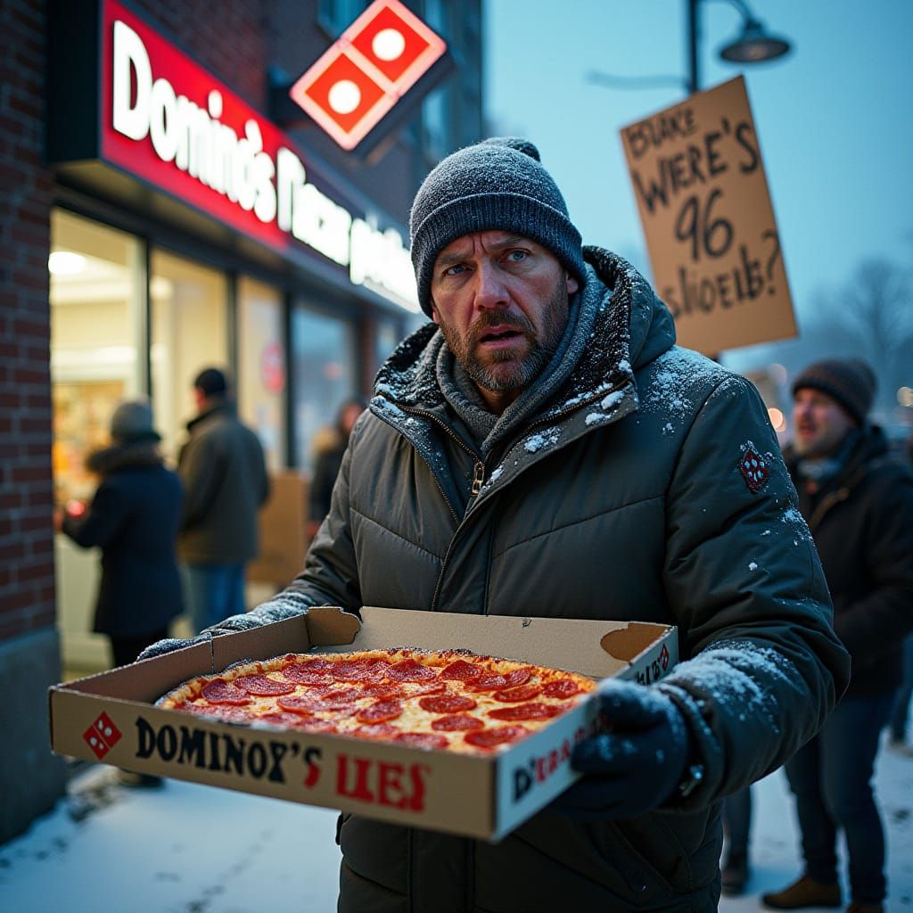 Outraged Canadian Man Confronts Domino's Over Scandalous Piz...