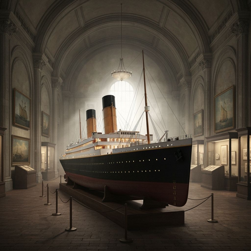 Titanic Model Displayed in Grand Old Museum