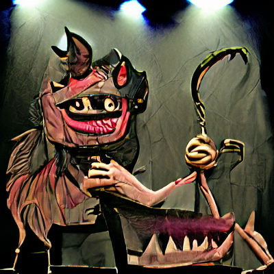 Cacodemon Puppet: A Professional Illustration