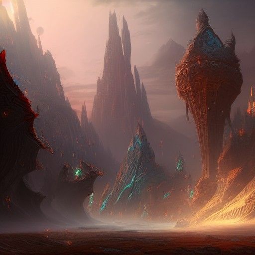 Vi from Arcane: Detailed Matte Painting