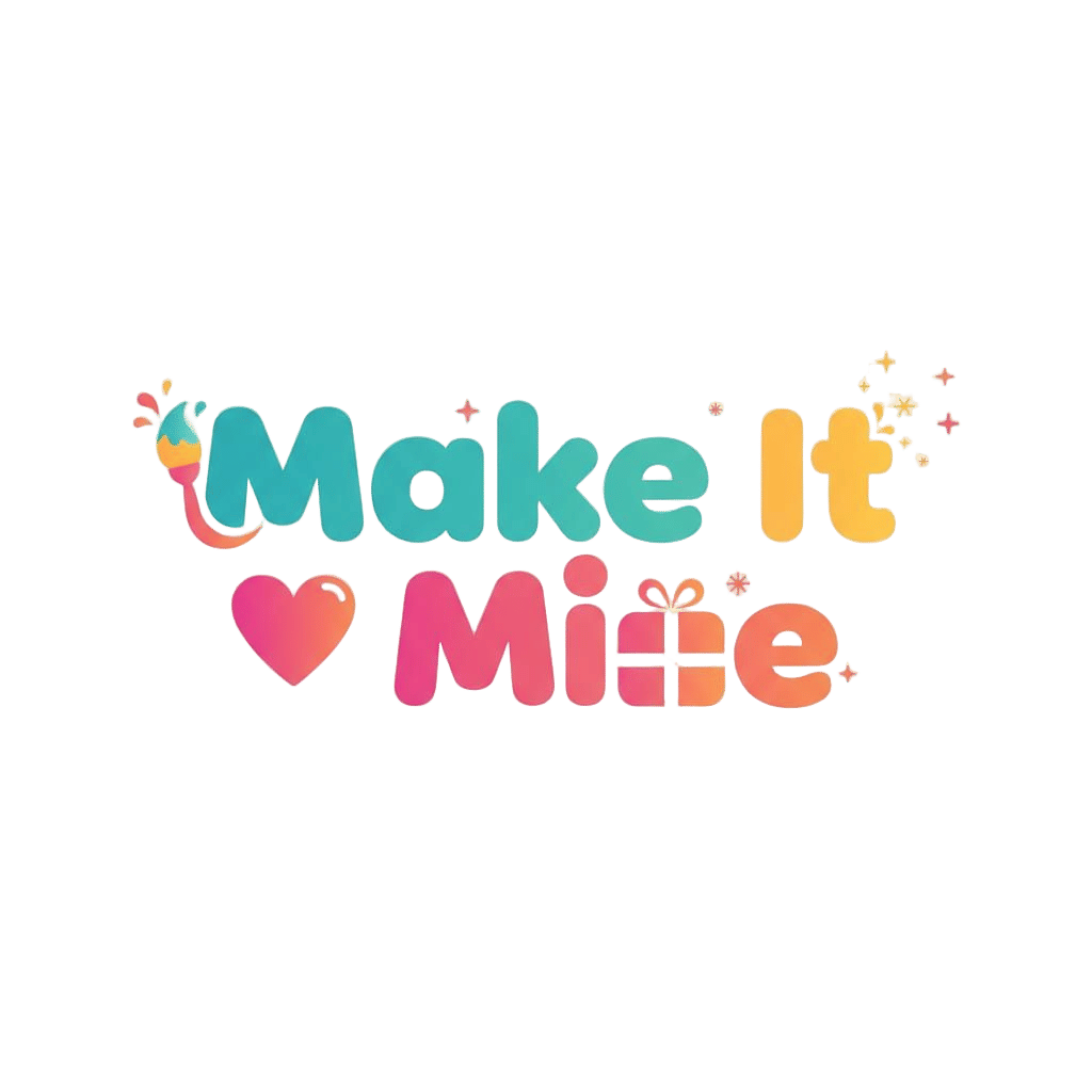 Make It Mine Logo Design With Playful Icons