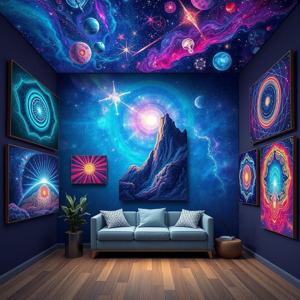 Psychedelic Art Gallery: Cosmic Astral Illustrations