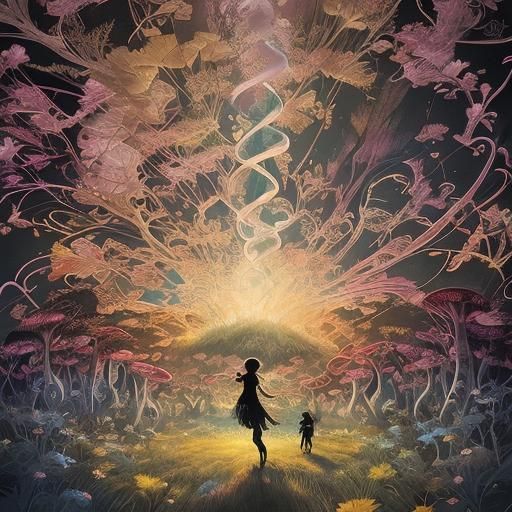 hurry, let's run. lets all have some fun; we'll laugh and we'll play, as long as the dream lets us stay!