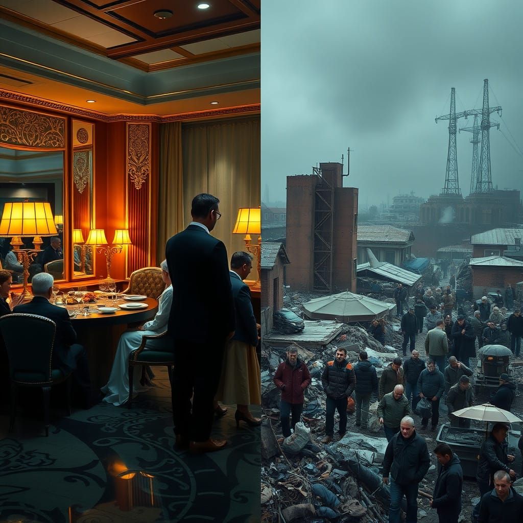 Poverty vs. Privilege in Russia