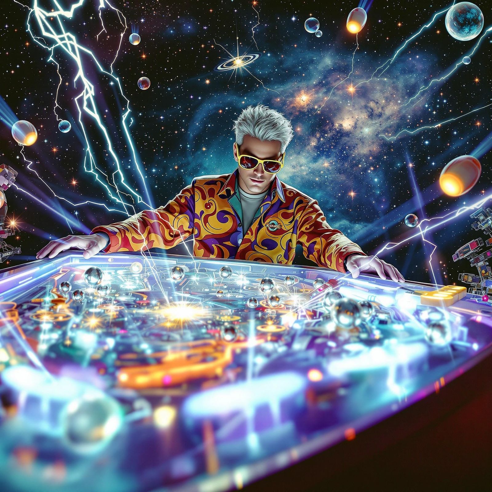 Tommy Plays Cosmic Pinball: A Surreal Rock Fantasy