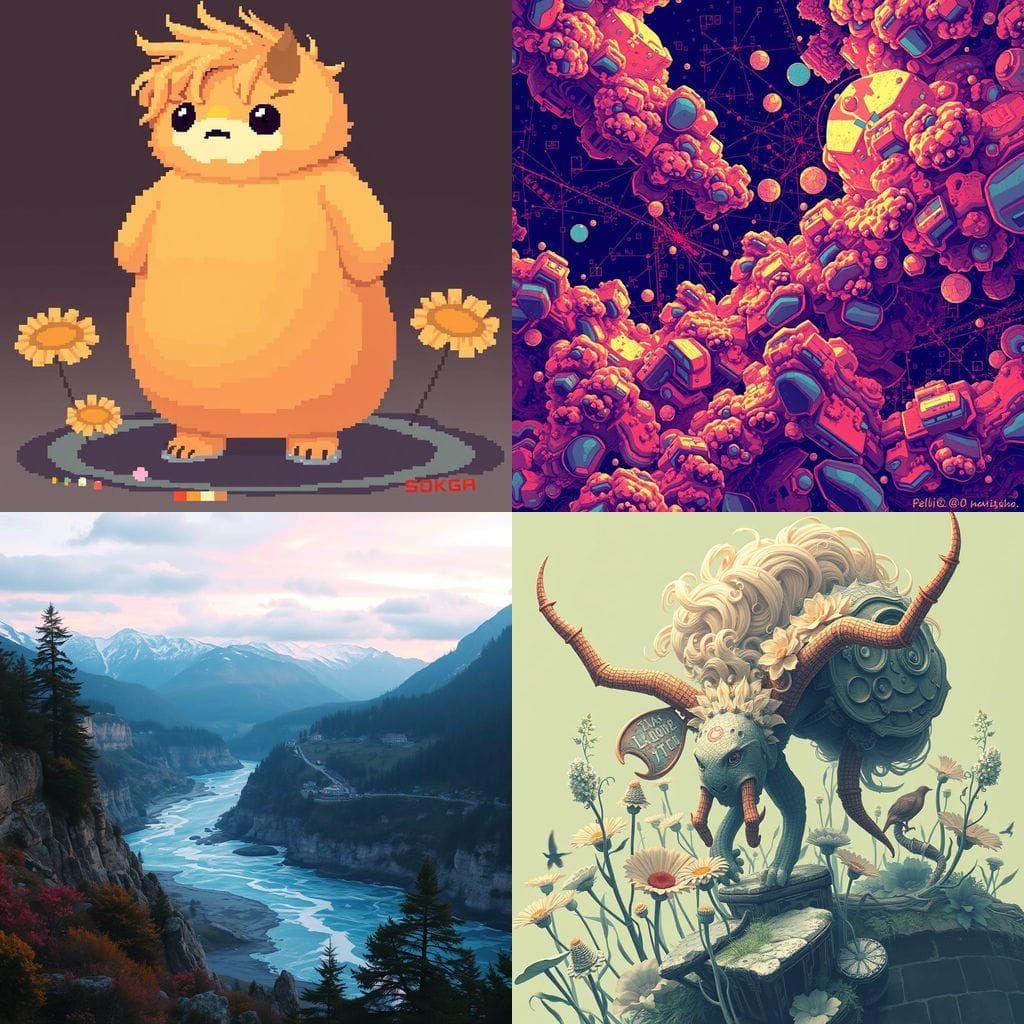 Texturized AI Image Generation Result