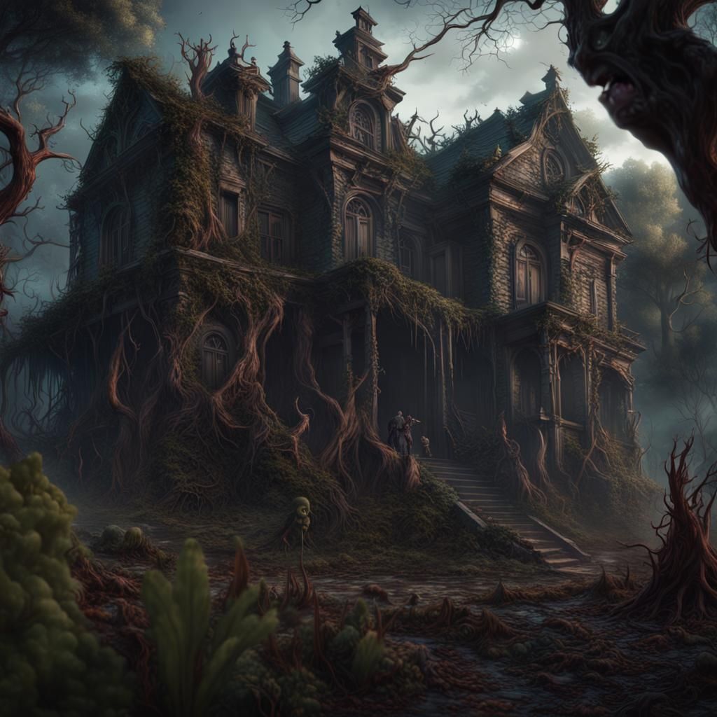 Return of the Living Dead: Detailed Matte Painting